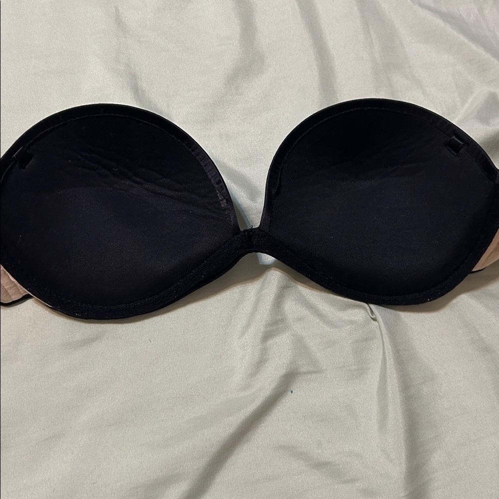 Victoria's Secret Black Strapless Bra push-up 34B - Picture 4 of 6